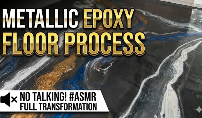 Professional Metallic Epoxy Floor Installation